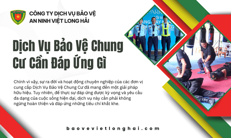 Vai trò không thể thiếu của dịch vụ bảo vệ chung cư