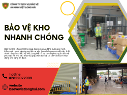 Bảo Vệ Kho Nhanh Chóng