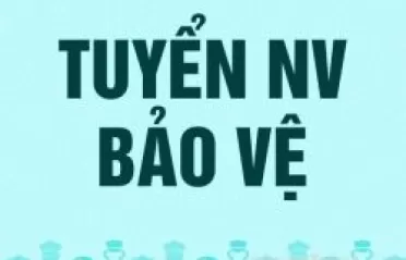 Tuyển nhân sự đợt 1