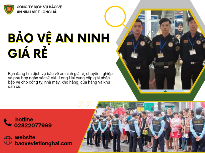 Bảo Vệ An Ninh Giá Rẻ – Giải Pháp An Toàn, Tiết Kiệm Chi Phí