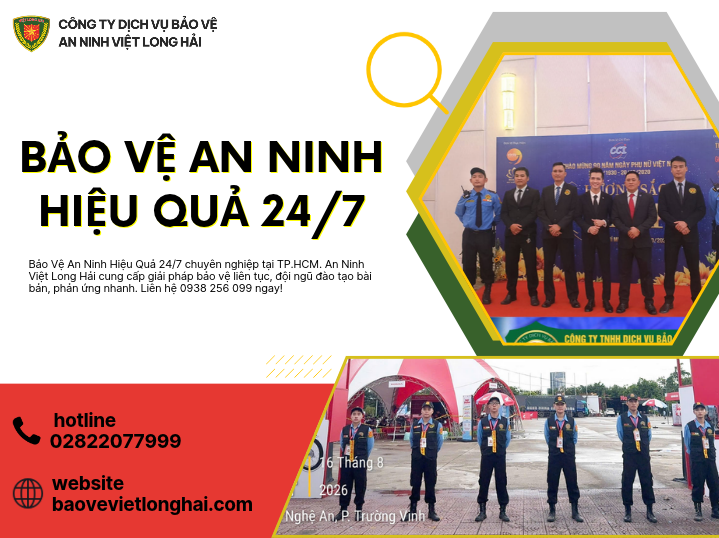 Bảo Vệ An Ninh Hiệu Quả 24/7 – Giải pháp an ninh toàn diện giúp doanh nghiệp an tâm phát triển