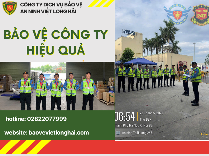 Bảo Vệ Công Ty Hiệu Quả – Giải Pháp An Ninh Toàn Diện Cho Doanh Nghiệp