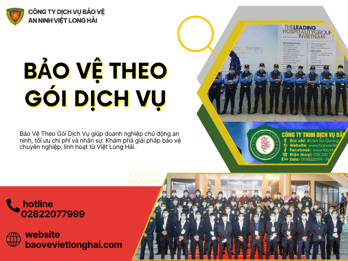 Bảo Vệ Theo Gói Dịch Vụ – Giải Pháp An Ninh Linh Hoạt, Chuyên Nghiệp Cho Doanh Nghiệp