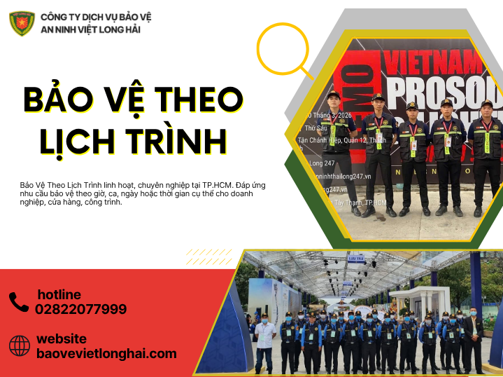 Bảo Vệ Theo Lịch Trình – Giải Pháp An Ninh Linh Hoạt Theo Nhu Cầu