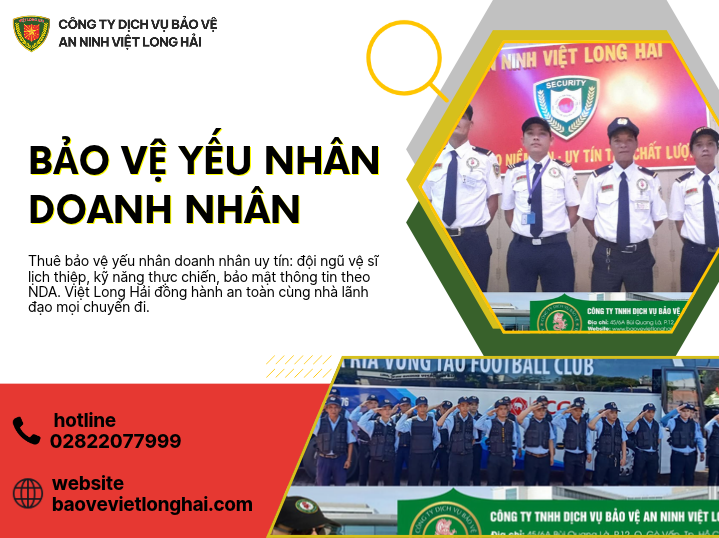 BẢO VỆ YẾU NHÂN DOANH NHÂN: GIẢI PHÁP AN TOÀN VÀ BẢO MẬT ĐẲNG CẤP