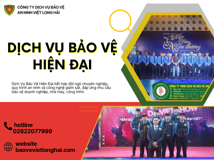 Dịch Vụ Bảo Vệ Hiện Đại – Giải Pháp An Ninh Toàn Diện Cho Doanh Nghiệp Và Cá Nhân
